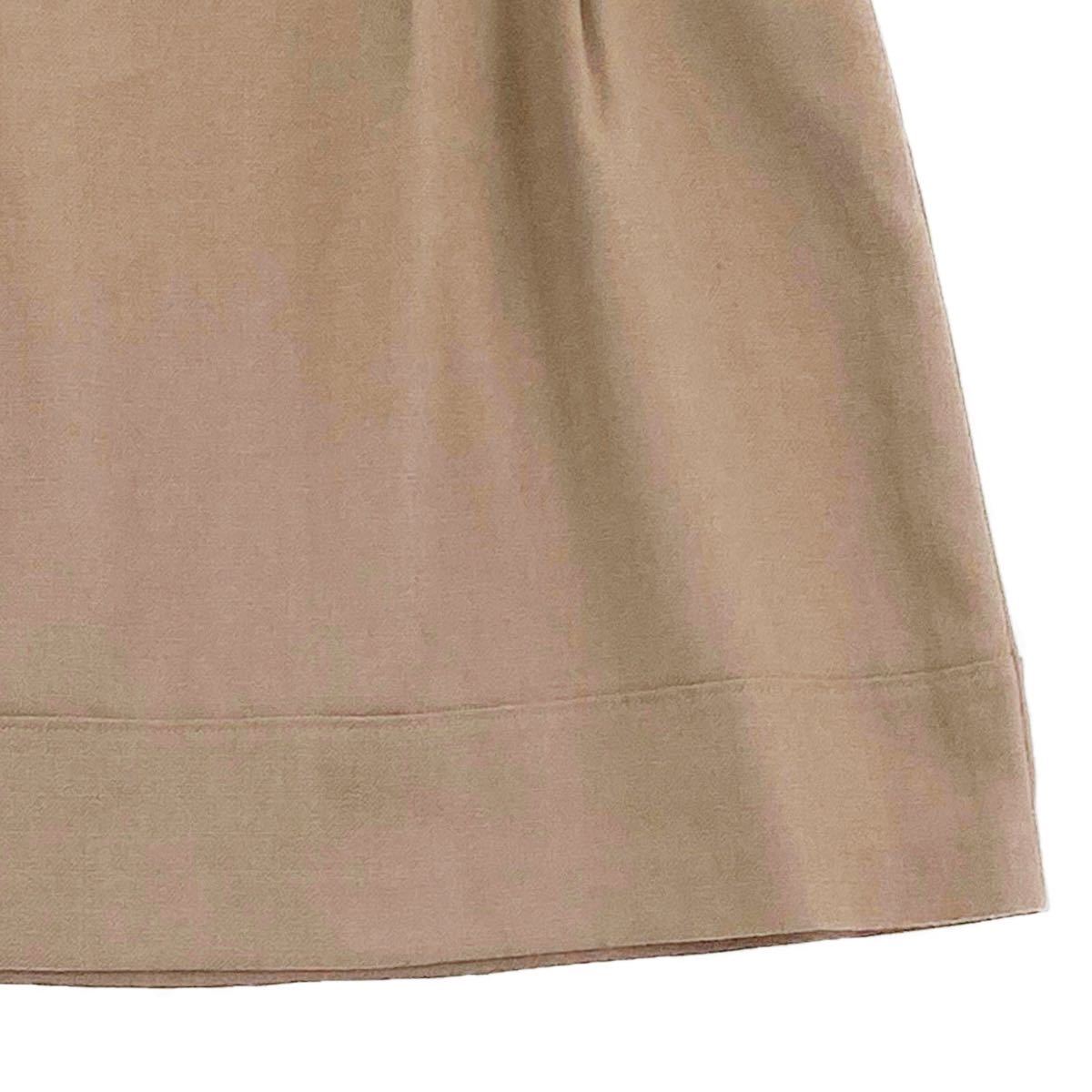 Cd27 большой размер * eur3euru Cube tuck flair юбка юбка-трапеция колени длина 17 XL и больше бежевый женский женский 