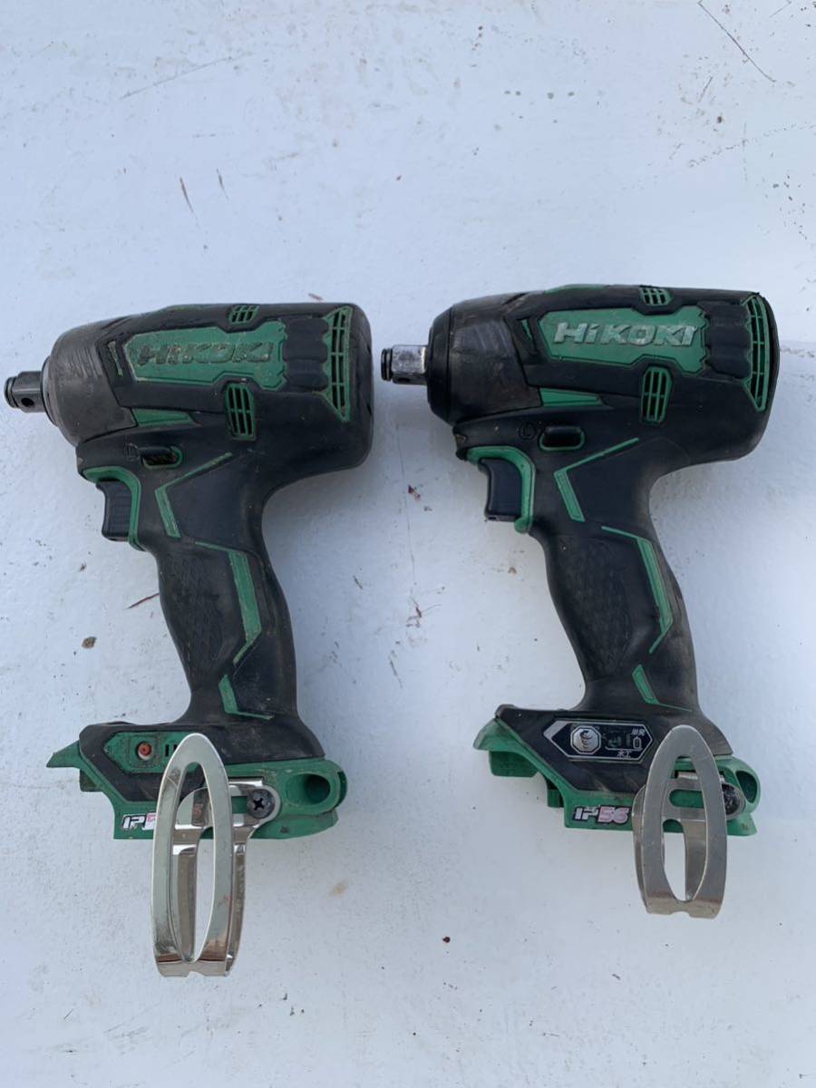 HI-KOKI ハイコーキ インパクトレンチ ジャンク品 2台 WR36DC