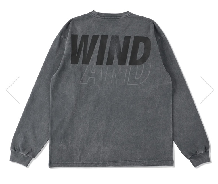 再再販！ L/S P-DYE SEA WDS SEA AND WIND Lサイズ 即決 新品 Tee