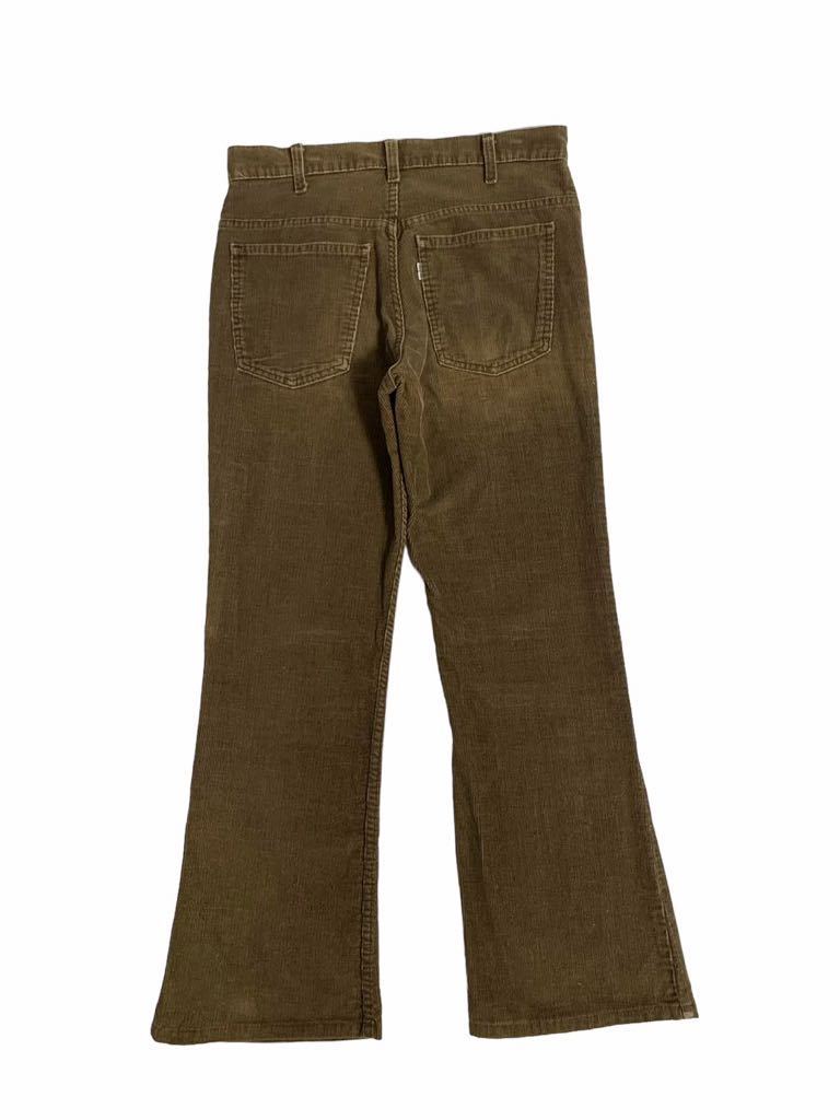 超希少】70s LEVI'S 646 コーデュロイパンツ 刻印3 タロン42-