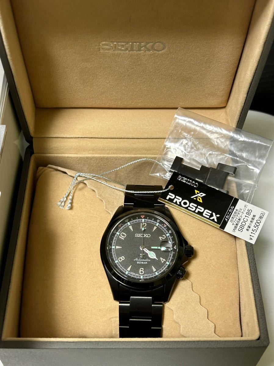 極美品】SEIKO PROSPEX The Black Series SBDC185 セイコー プロ