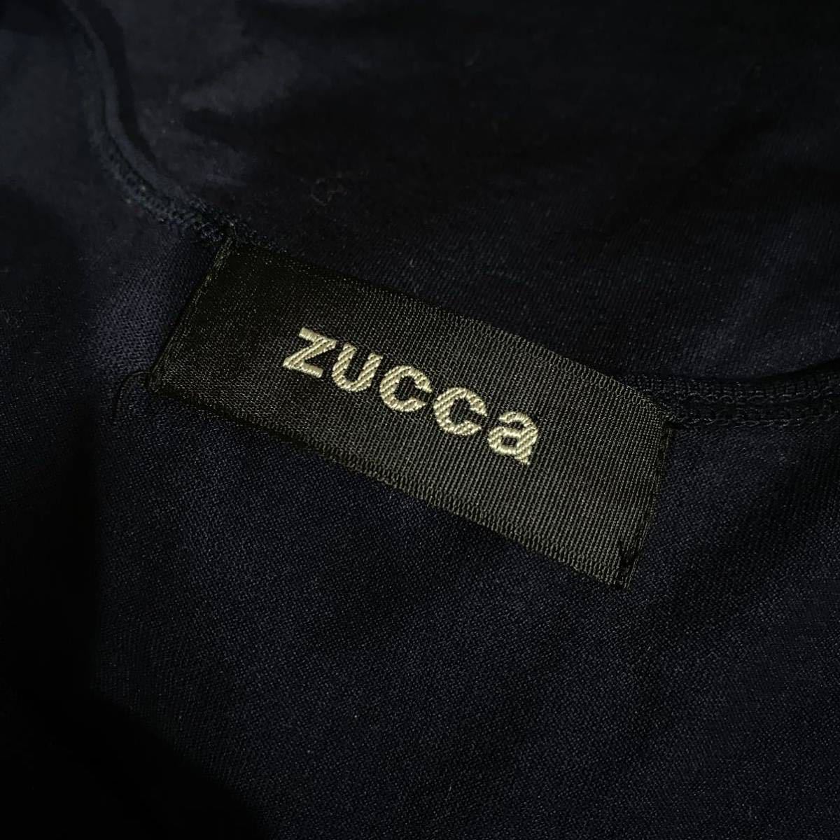 zuccz size:M ＊ノースリーブコットンワンピース＊ NAVY/シンプルワンピ/フレアワンピース_画像3