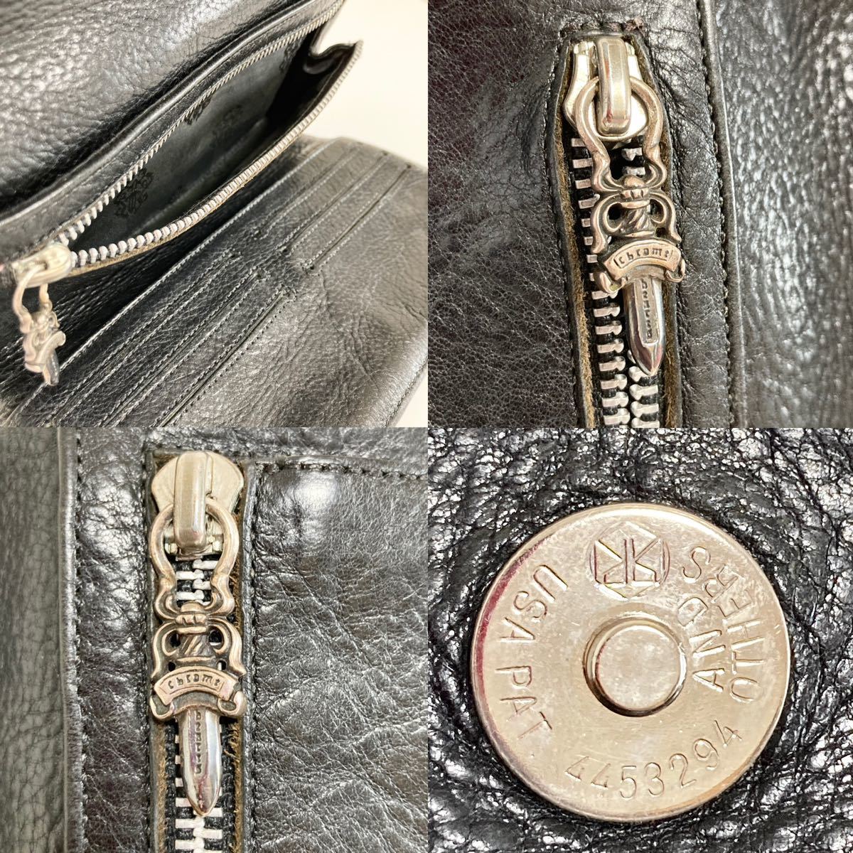クロムハーツ レザー 長財布 ウェーブ♯4 | paradaabogados.com