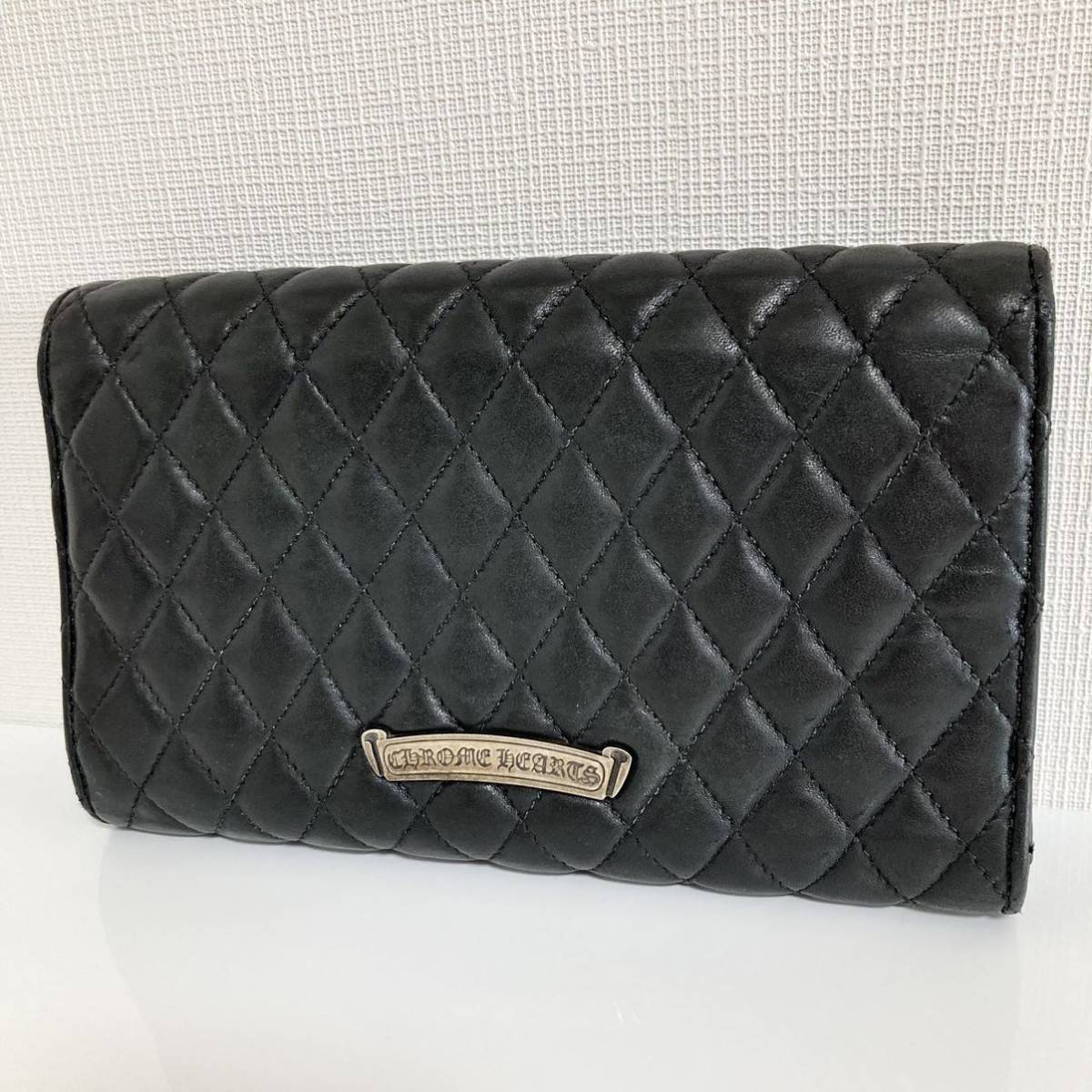 クロムハーツ レザー 長財布 ウェーブ♯4 | paradaabogados.com