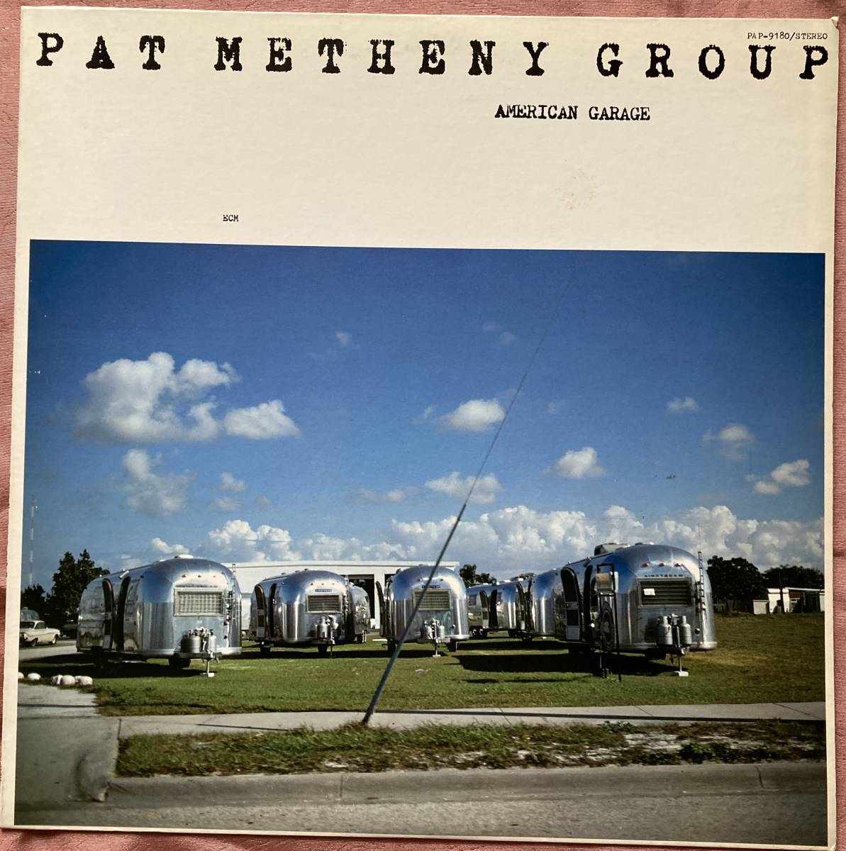 国内盤LP パット・メセニー PAT METHENY GROUP/AMERICAN GROUP アメリカン・ガレージ [1979/ECM]_画像2