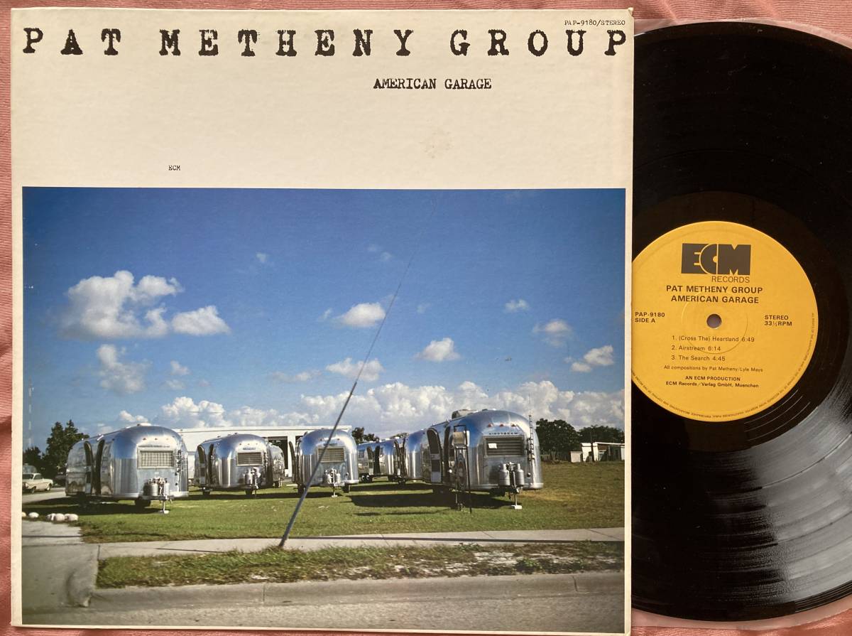 国内盤LP パット・メセニー PAT METHENY GROUP/AMERICAN GROUP アメリカン・ガレージ [1979/ECM]_画像1