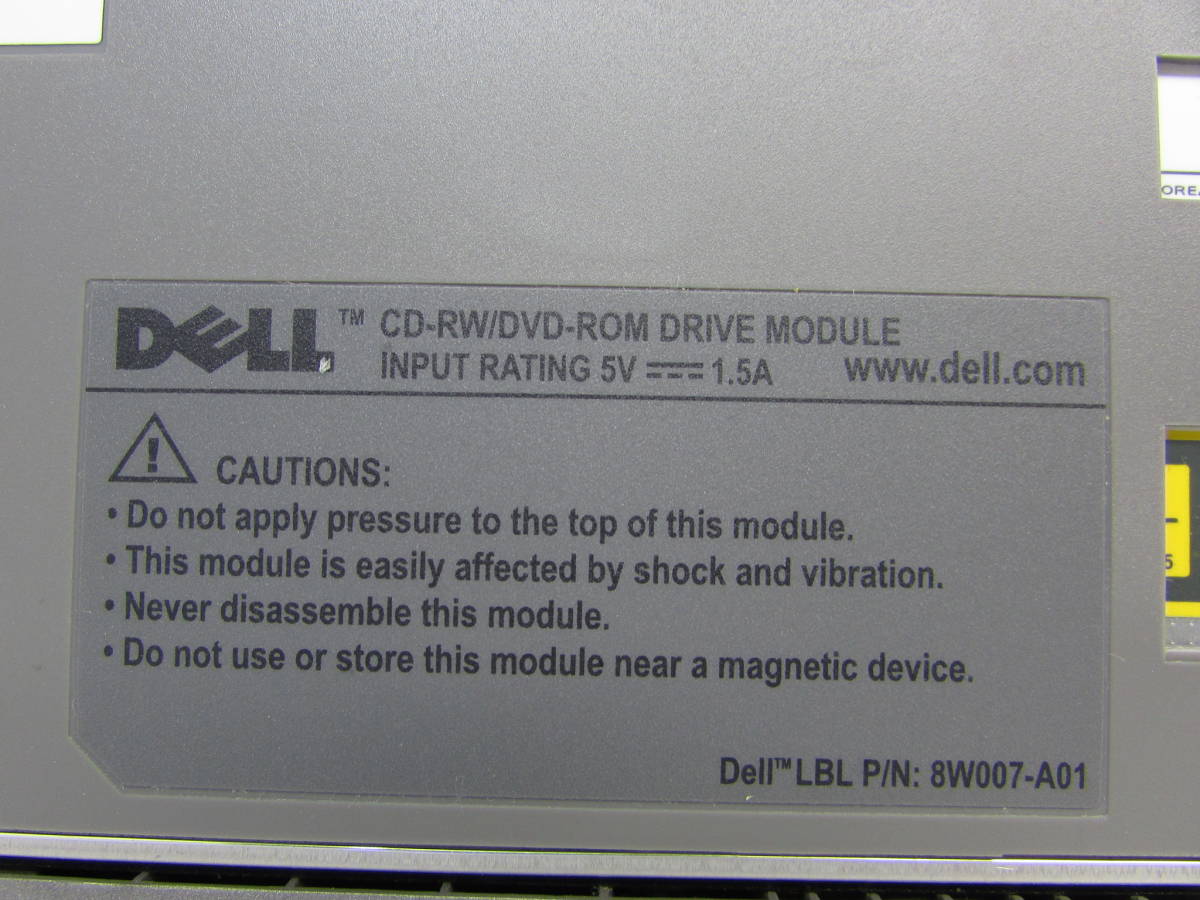[YOD0143]*DELL CD-RW/DVD-ROM DRIVE MODULE не проверено товар *JUNK