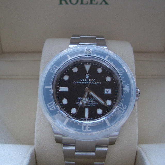  dead stock new goods unused goods domestic regular goods protection seal specular breath Rolex Sea Dweller 4000 Ref: 116600 accessory equipping 