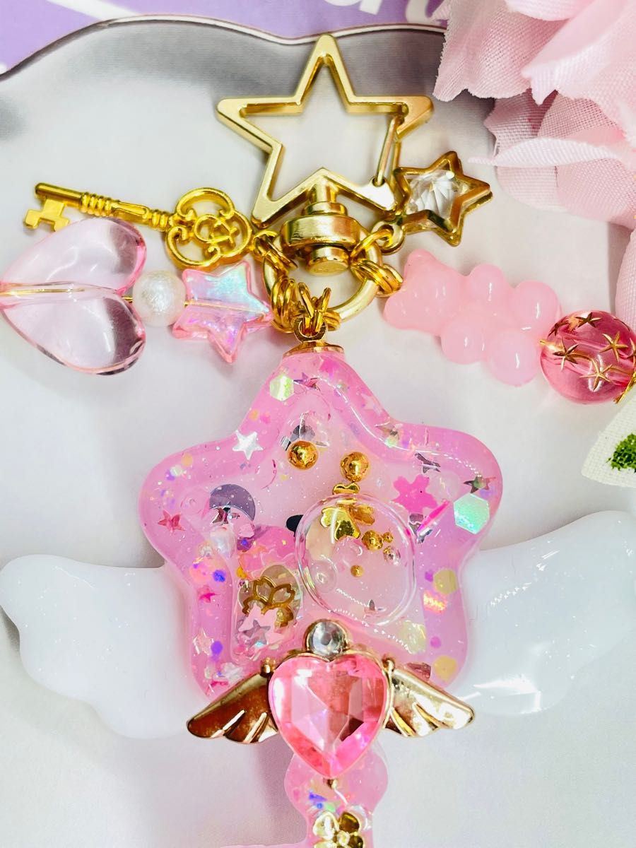 シャカシャカキーホルダー 星の鍵 桜|Yahoo!フリマ(旧PayPay シャカシャカキーホルダー 星の鍵 桜|Yahoo!フリマ(旧PayPay