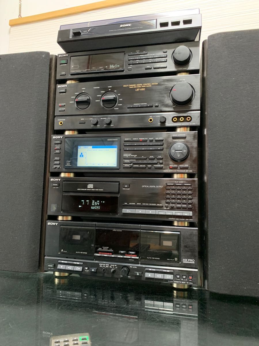 SONY リバティ LBT-V810システムコンポ中古品メンテナンス済みBT可能