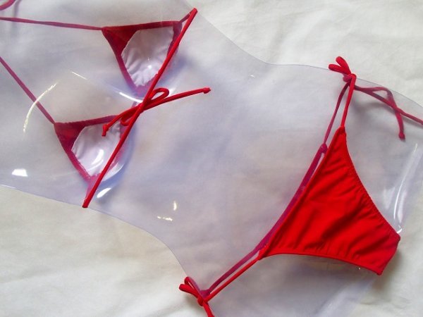bra42 *[ with translation ][ new goods ] bikini s Brazil simple b radio-controller Lien bikini red 111 S *