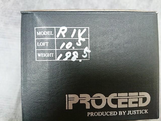 限定モデル JUSTICK PROCEED DOUBLE-R IV Revive ジャスティック プロシード ダブルR 4 リバイブ 10.5° ドライバー ヘッドのみの画像6