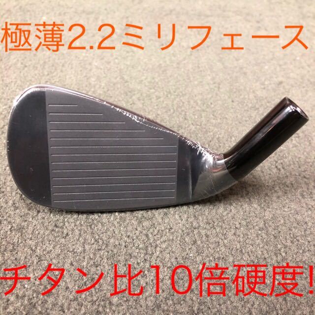 新品 ヘッド 6個】ワークスゴルフ CBR ブラックプレミア アイアン