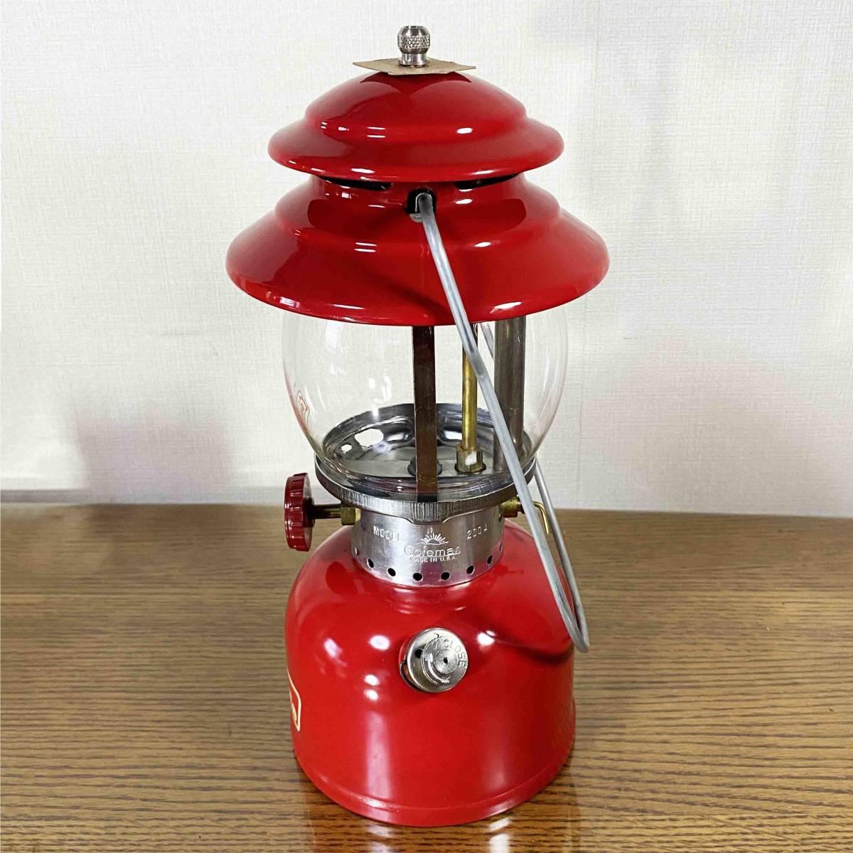 極上品】ほぼ新品 希少 パテペン コールマン 200A 70年1月製 元箱 赤