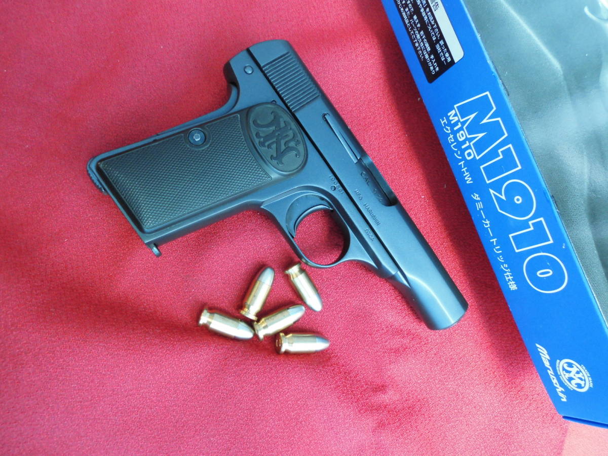 人気メーカー・ブランド マルシンM1910 エクセレントHWモデルガン