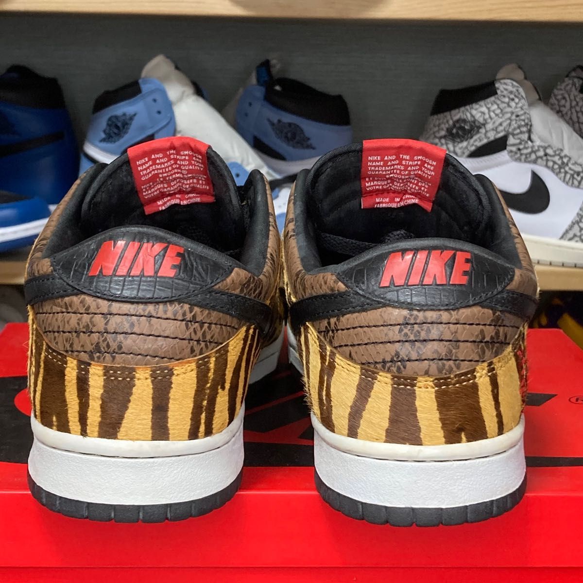 希少 NIKE DUNK LOW PRM ナイキ ダンク ロー プレミアム ビースト パック 27cm 獣 サファリ ワイルド