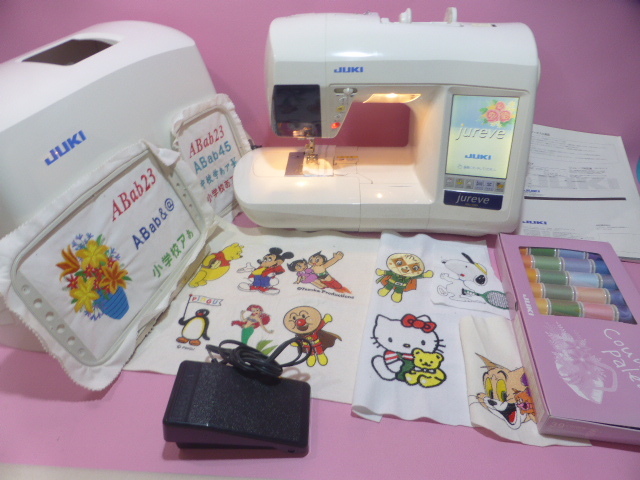 ○超美品○JUKI ジュレーブ HZL-010S 刺しゅう機付○④