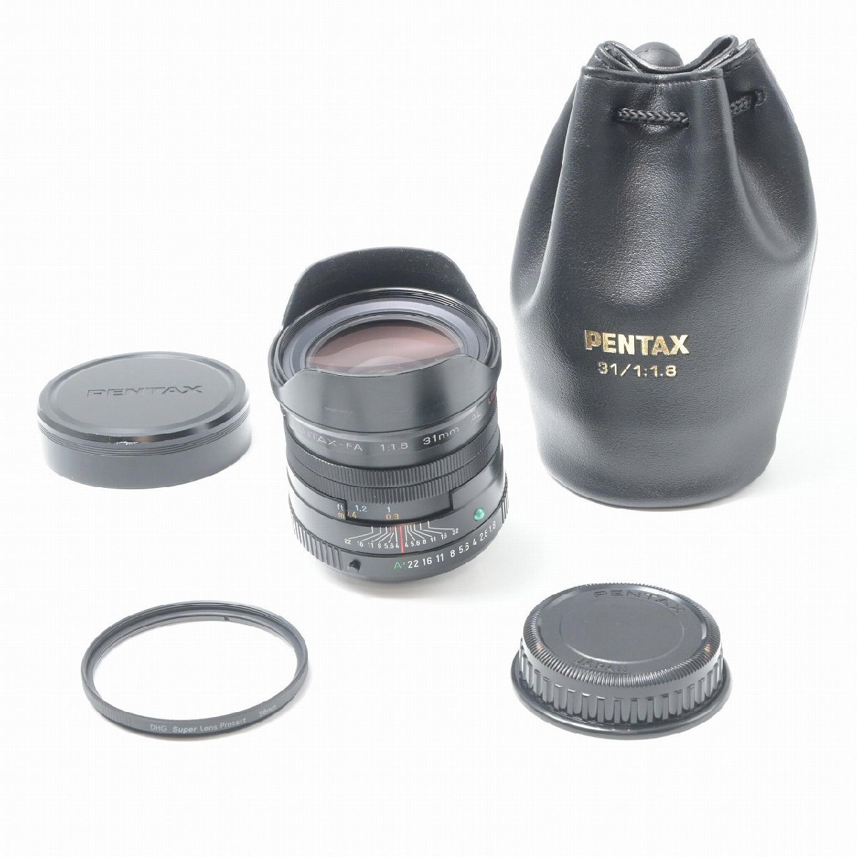 ★極上品★smc PENTAX-FA31mmF1.8AL Limited ブラック 広角単焦点レンズ