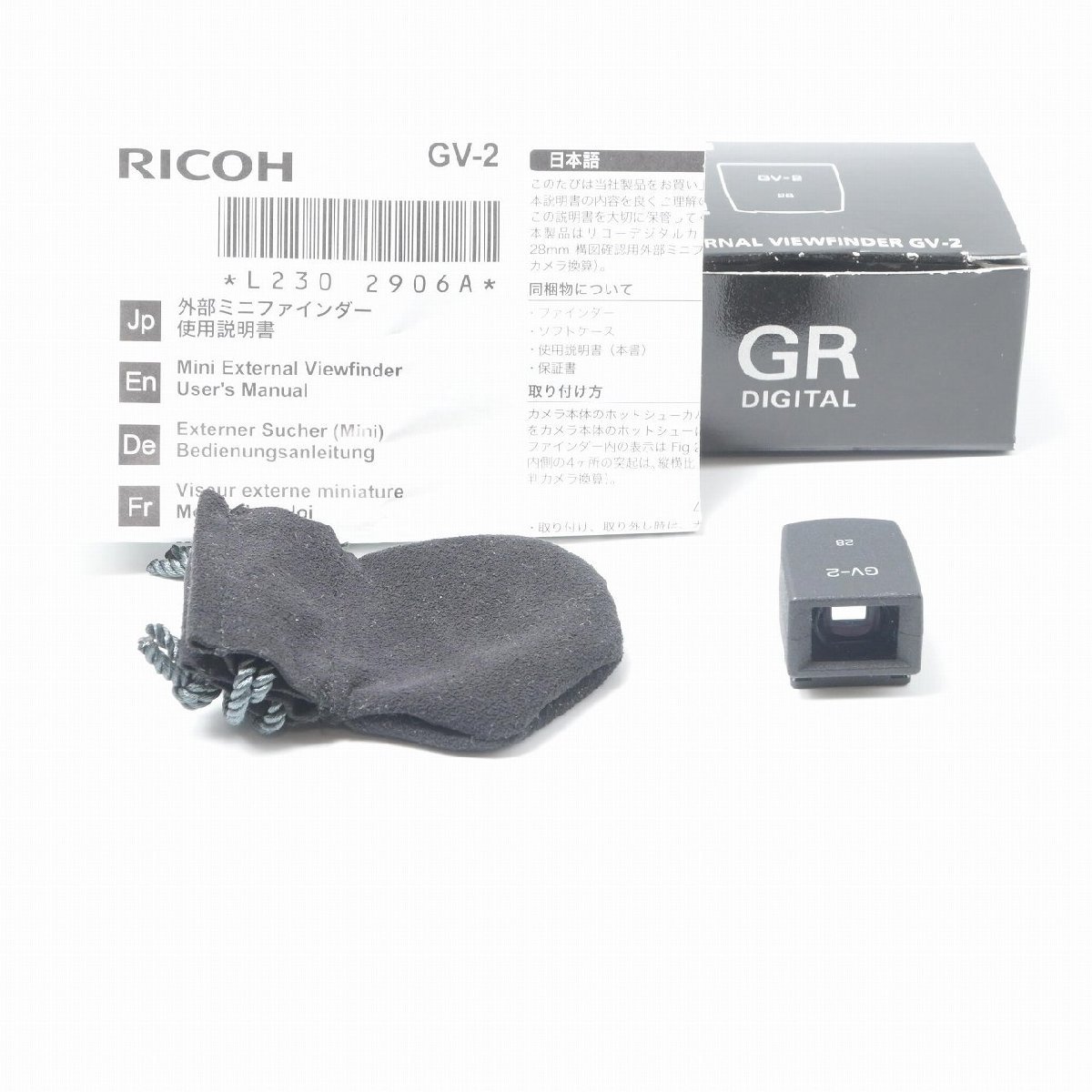 ☆新品級☆RICOH GV-2 外部ミニファインダー | orizontfoto.ro