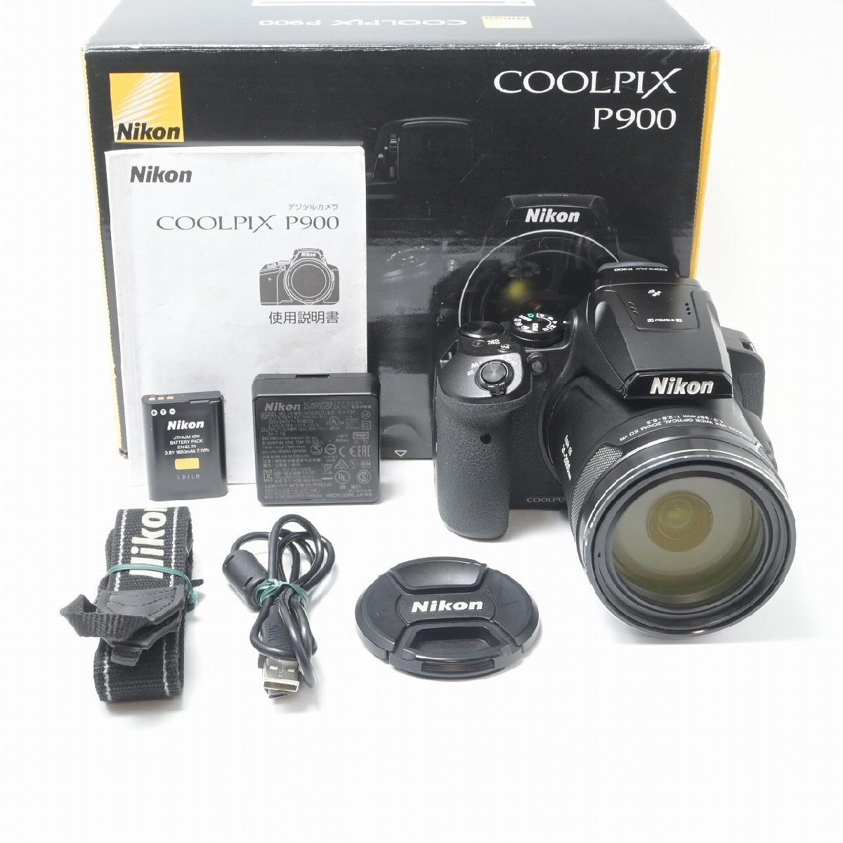 ☆新品級☆Nikon COOLPIX P900 ブラック デジタルカメラ | hotel-bijiko.jp