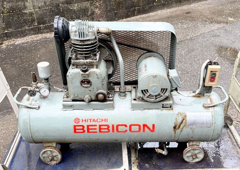  HITACHI BEBICON 1.5P-9.5V コンプレッサー
