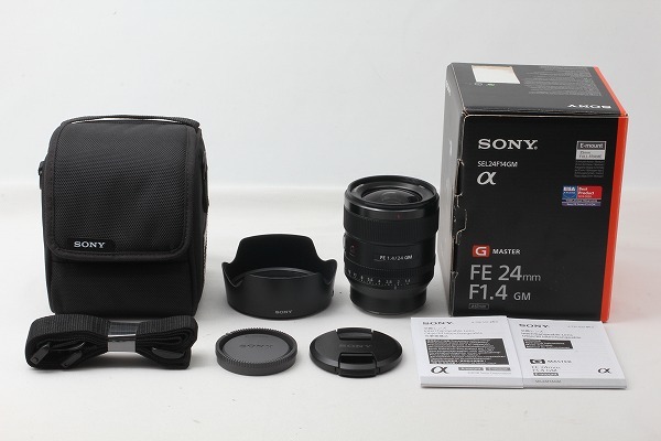 ◇新品同様◇ソニー Sony FE 24mm F1.4 GM SEL24F14GM 付属品完備 元箱