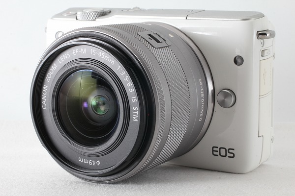 ◇ほぼ新品◇キヤノン CANON EOS M100 EF-M 15-45mm IS STM レンズ