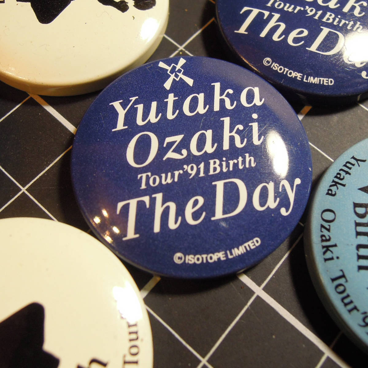 尾崎豊 OZAKI YUTAKA 缶バッチ の缶だけ大量 91 Birth Tour 尾崎豊 OZAKI YUTAKA 缶バッチ の缶だけ大量 91 Birth Tour
