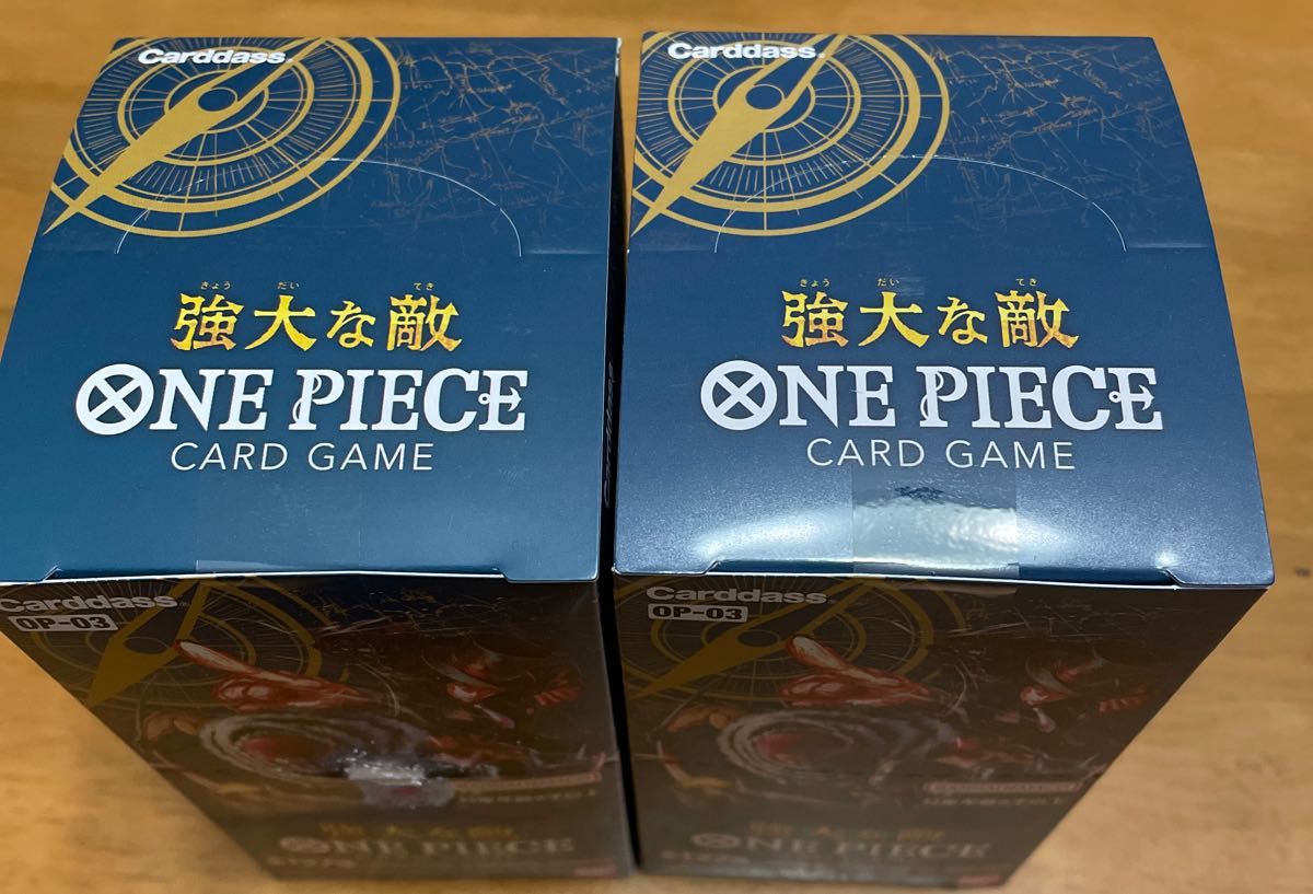 ONE PIECEカードゲーム ワンピース 強大な敵新品未開封品 テープ付き