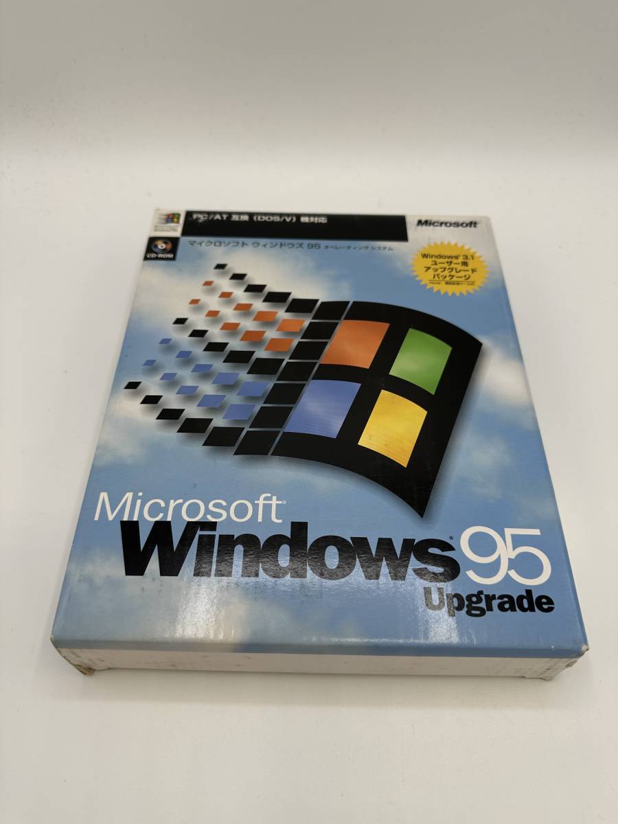 『送料無料』 Microsoft Windows95 アップグレード版 PC/AT互換機対応　【Windows3.1 ユーザー用　アップグレード　パッケージ】_画像1