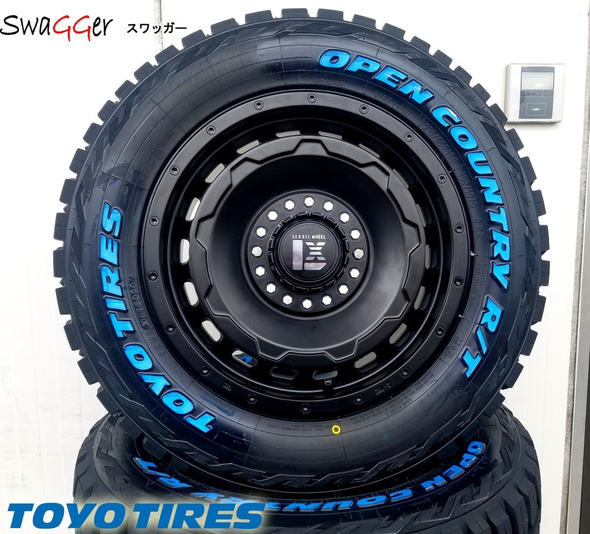 フォレスター SG/SH XV クロスロード LEXXEL SwaGGer トーヨー オープンカントリー RT 215/65R16 225/70R16 タイヤホイール 16インチ_画像3