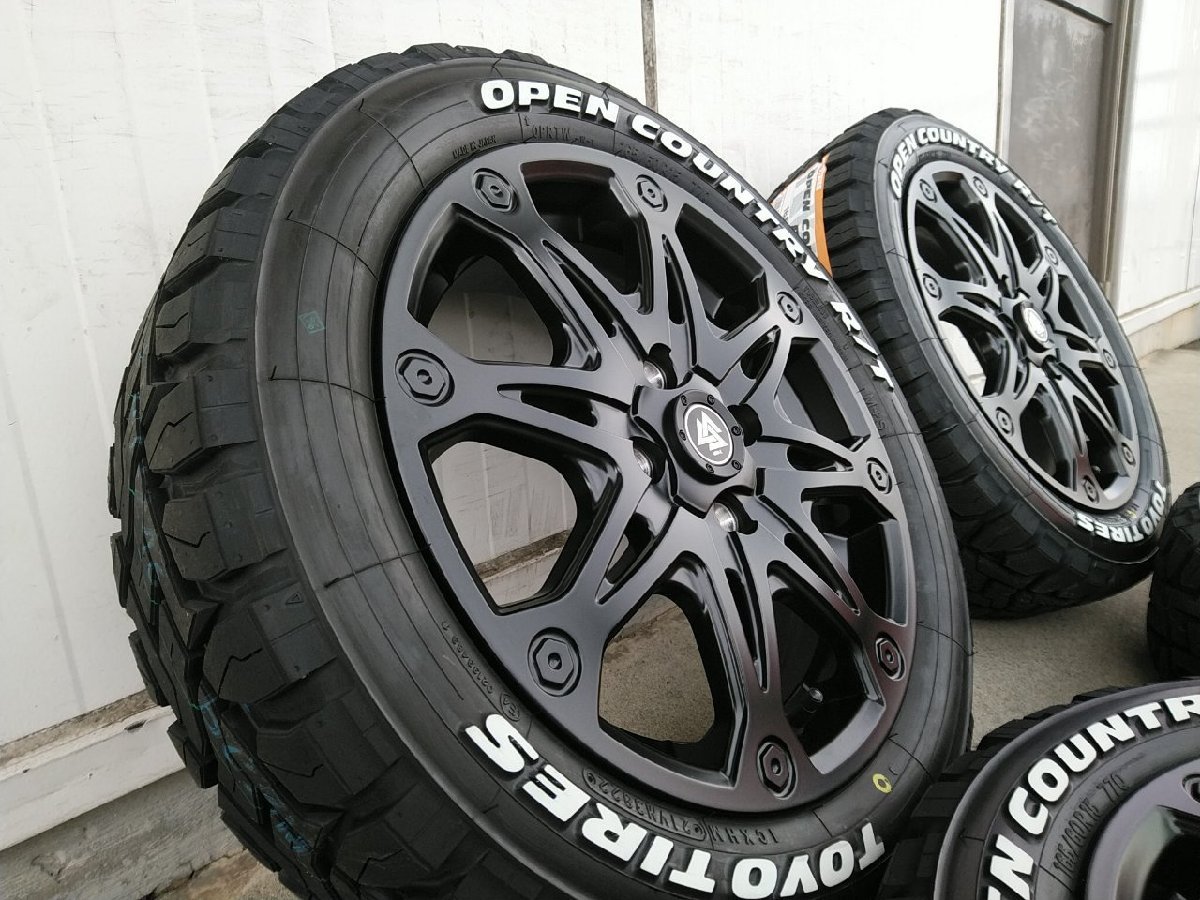 ハイゼットジャンボ 人気 タイヤホイールセット TOYO OPENCOUNTRY RT ホワイトレター 165/60R15 MUD-X 新品4本セット_画像4