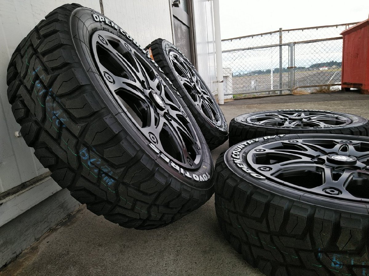 ハイゼットジャンボ 人気 タイヤホイールセット TOYO OPENCOUNTRY RT ホワイトレター 165/60R15 MUD-X 新品4本セット_画像9