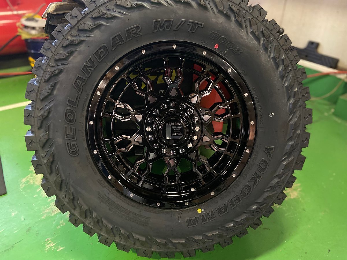 18インチ Jeep ジープ JK JL ラングラー タイヤホイールセット ヨコハマ ジオランダー MT G003 285/65R18 or 285/75R18 4本セット_画像5