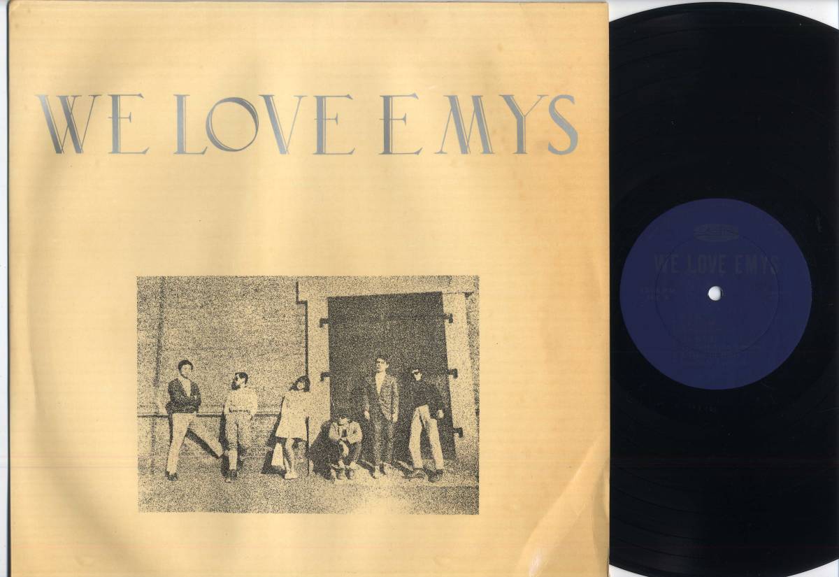 LP☆エミーズ/WE LOVE EMYS(自主盤/CASTLE,LM-3473,￥1,400,70?)☆Lost-City Fo 『超人気新品』  レコード