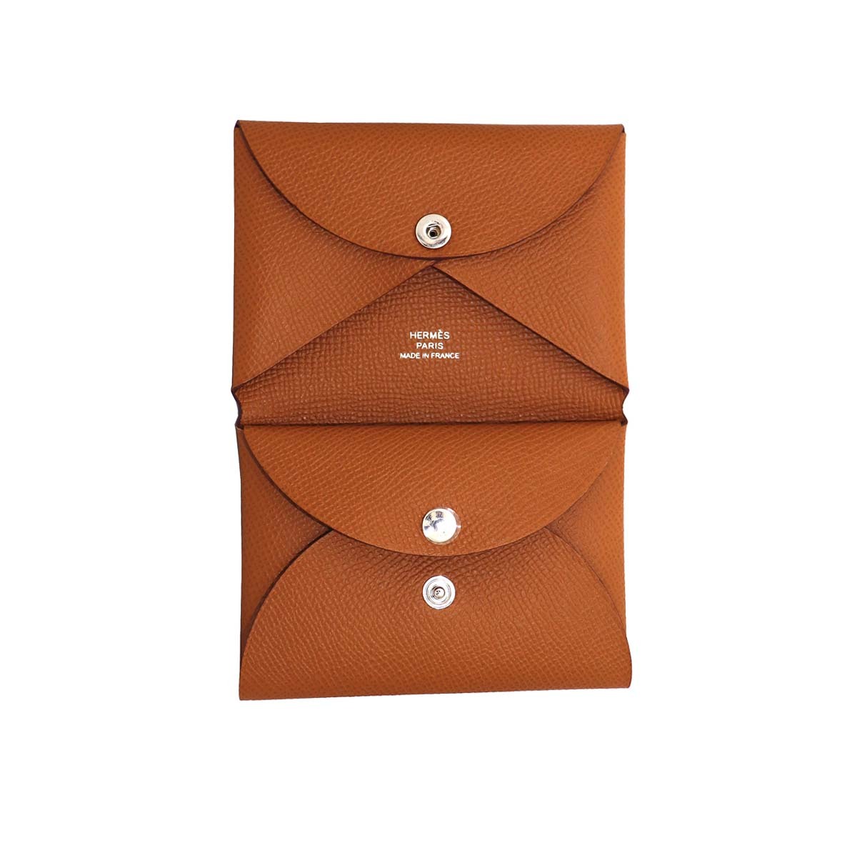 HERMES【エルメス】カルヴィ デュオ ヴォー エプソン ゴールド