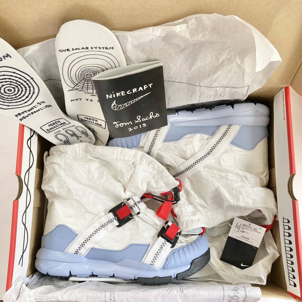 柔らかい 超希少 新品 TOM SACHS / NIKE マーズヤードオーバーシュー