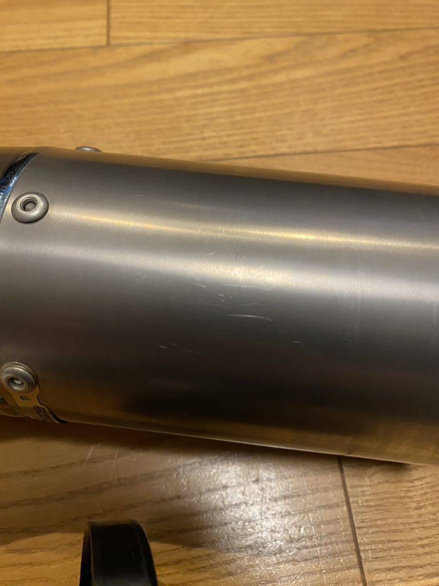 グレネードチタンサイレンサー V-3 300mm ナイトロレーシング GPZ900R