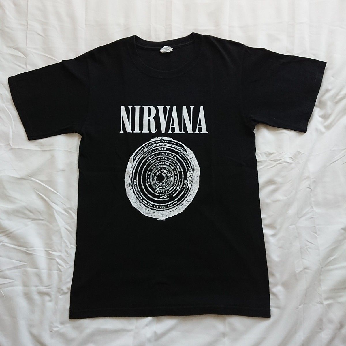 ニルヴァーナ バンドTシャツ コピーライト2003 anvil サークル ニルヴァーナ バンドTシャツ コピーライト2003 anvil サークル
