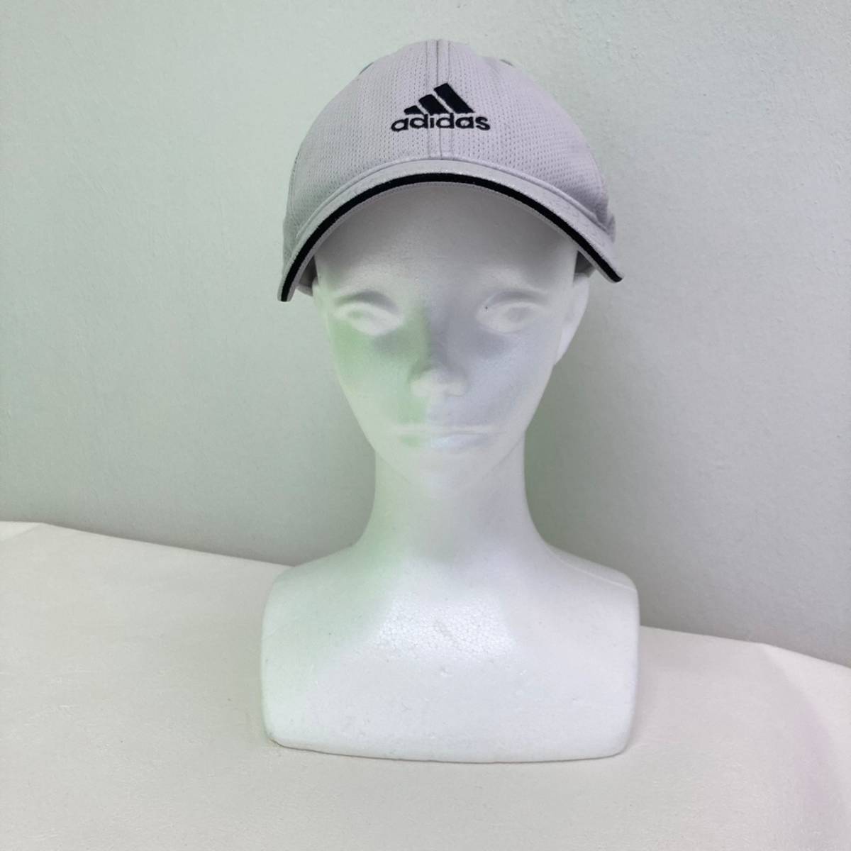 ADIDAS/アディダス キャップ 帽子 サッカー ゴルフ グレー メンズ F_画像1