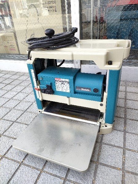 日本製・綿100% マキタ(Makita) 自動カンナ 替刃式 定盤固定分決め専用
