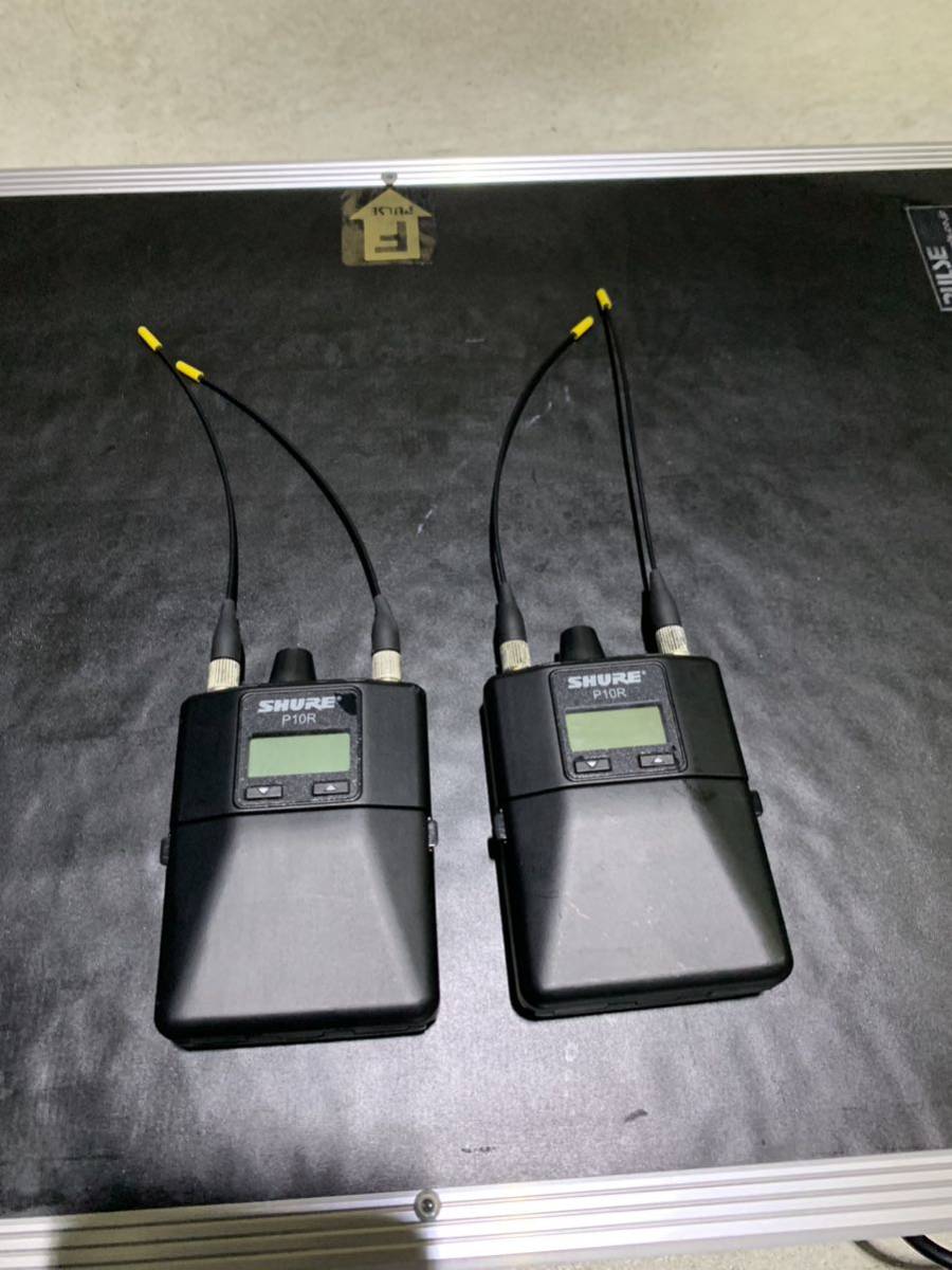 通販在庫あ】 SHURE P10R+-J8J ワイヤレス・イヤー・モニター
