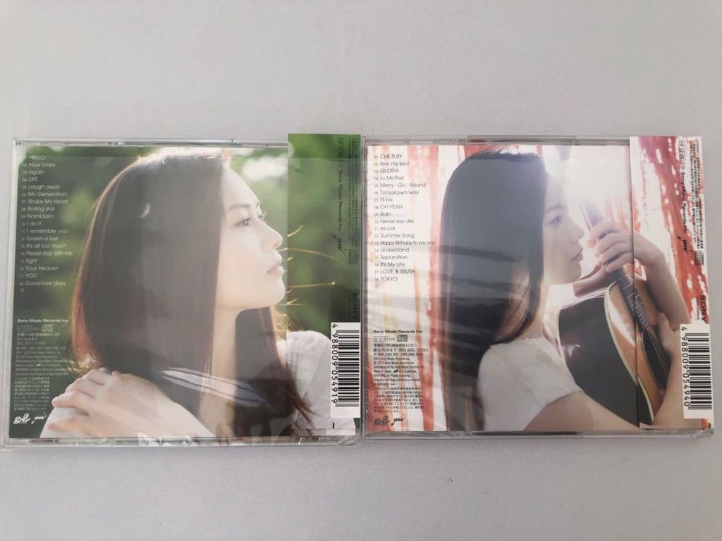 used YUI ORANGE GARDEN GREEN GARDEN 通常盤 ベストCDアルバム 18曲ずつ全36曲入り_画像2