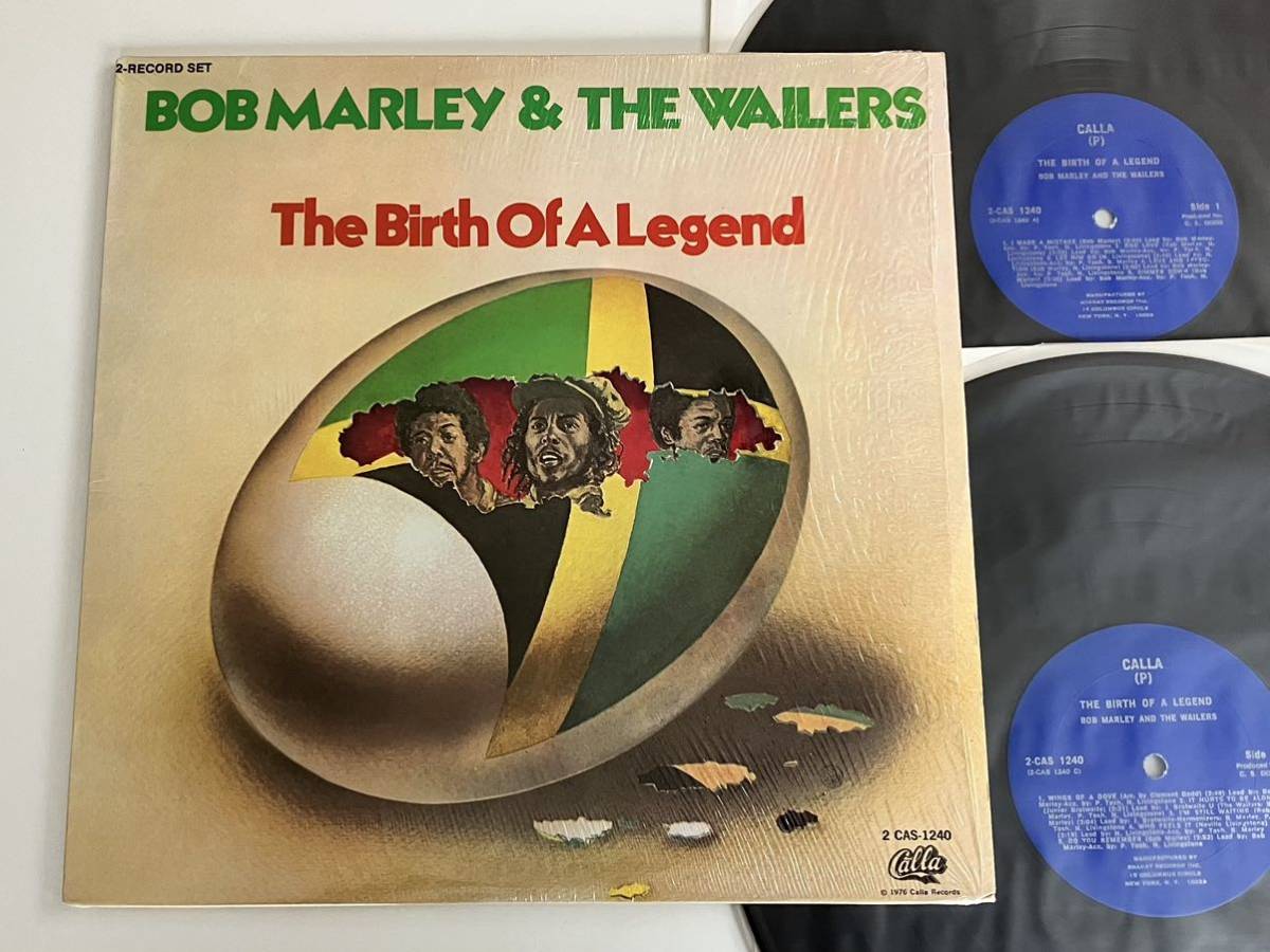 【シュリンク付】Bob Marley & The Wailers / The Birth Of A Legend 2LP CALLA RECORDS 2CAS-1240 76年US盤,貴重初期音源収録,Peter Tosh,_画像1