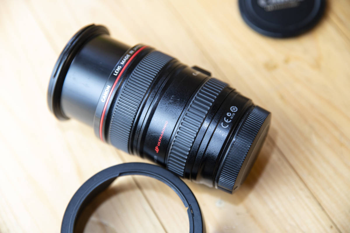 Canon EF24-105mm F4L IS USM 1型 実用 | veganutris.com.br