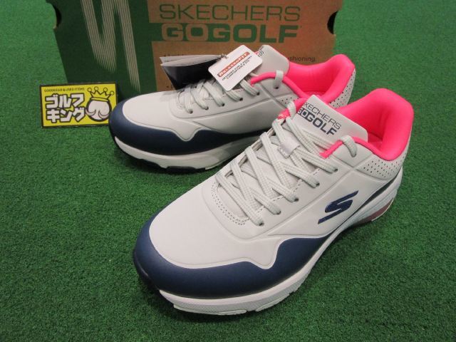 GK尾張旭◇ 新品793 【スケッチャーズ】【レディース】◆SK 123004 SKECH-AIR DOS◆23.5cm◆GY/NV◆おすすめ◆