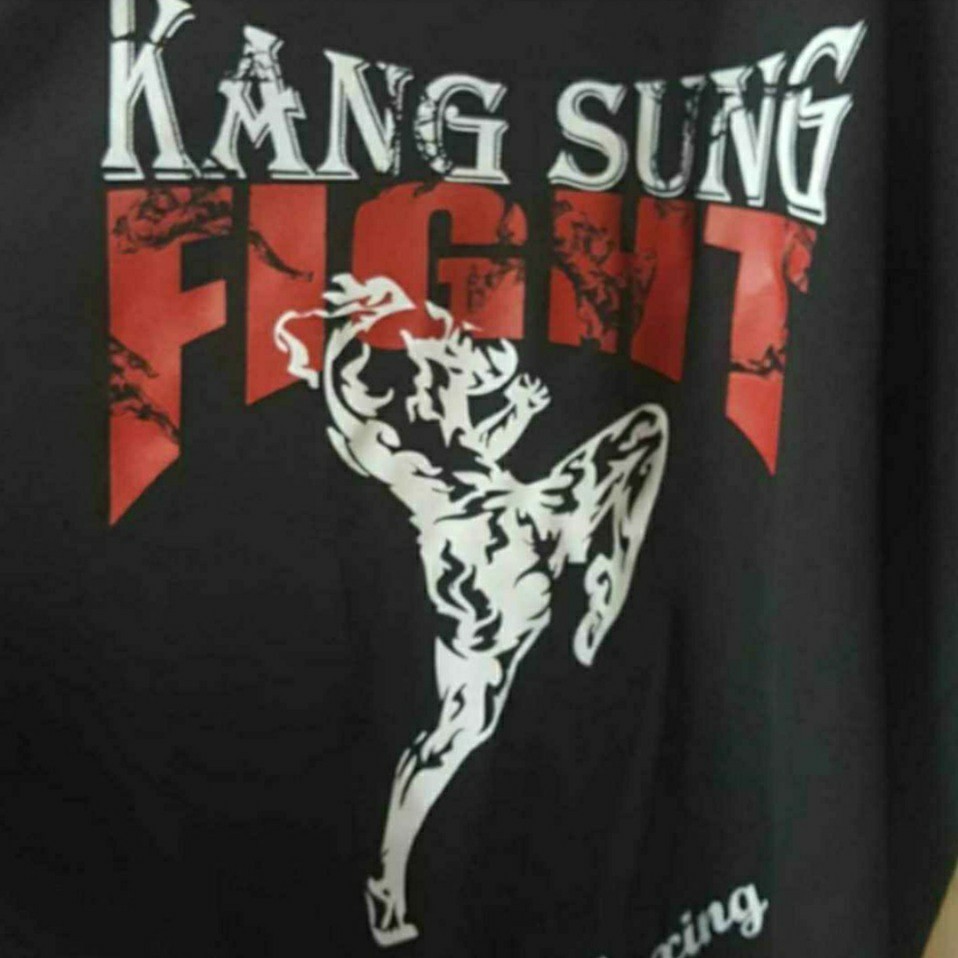 ☆KOREA韓国☆KICKBOXINGジムオリジナル限定Tシャツ☆キックボクシング☆送250円☆☆_画像4