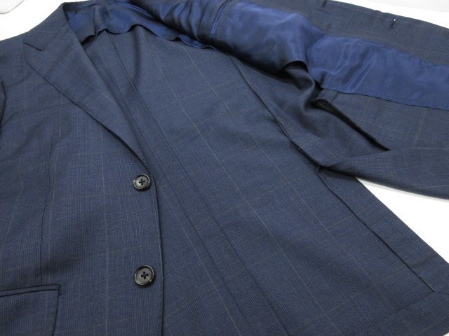 HH超美品 【Brilla ブリッラ】 ゼニア生地 3ボタン段返り 濃紺 スーツ