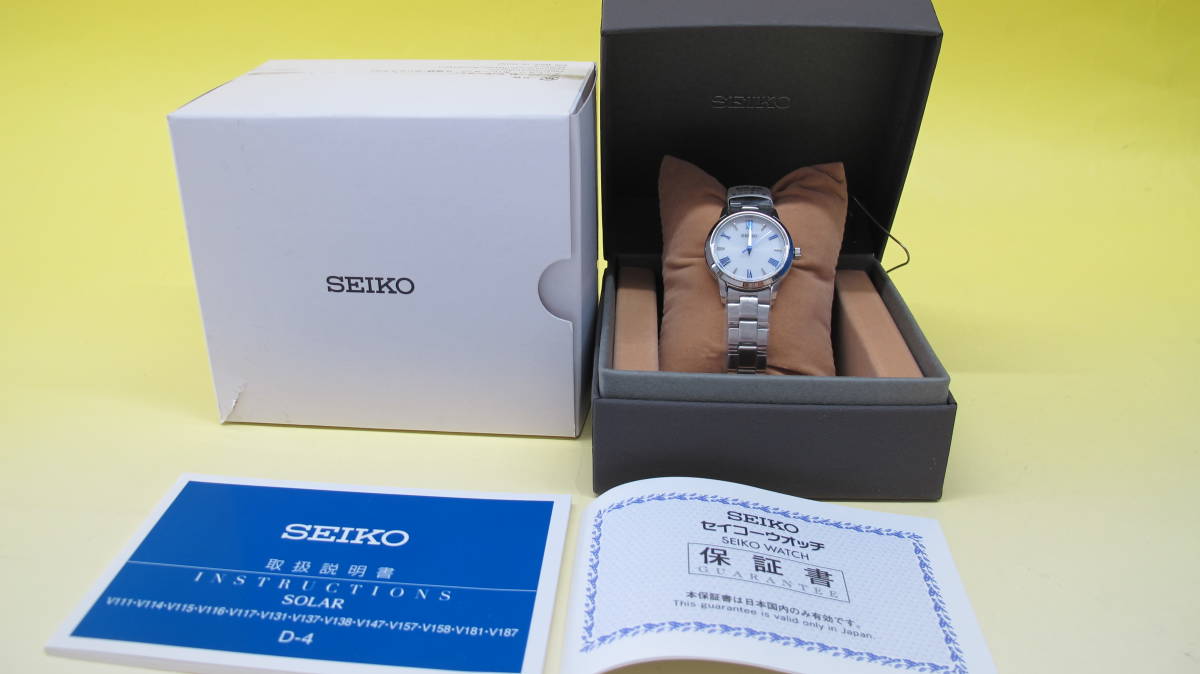 ■□SEIKO　セイコー ソーラー レディース 腕時計 STPX047 日本製□■
