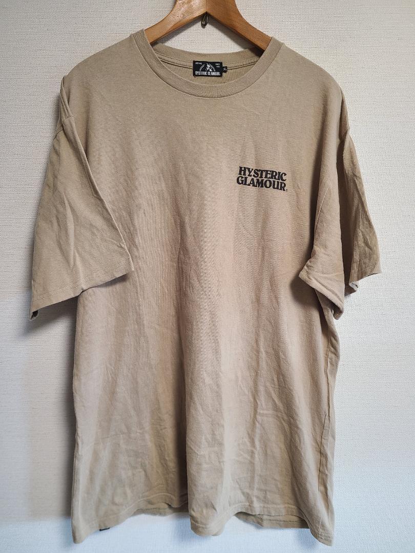 ヒステリックグラマー Tシャツ 半袖 ロゴ プリント カットソー 綿 XL